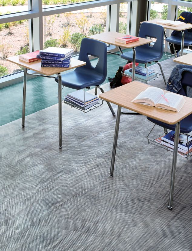 Brushed Lines & Drawn Lines Interface Commercial Carpet Tile Collection